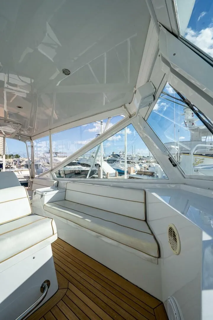 Slide: The Image of 1997 Hatteras 65 Convertible - Image 61 - 61