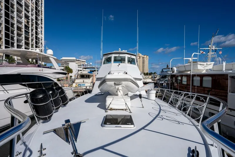 Slide: The Image of 1997 Hatteras 65 Convertible - Image 65 - 65