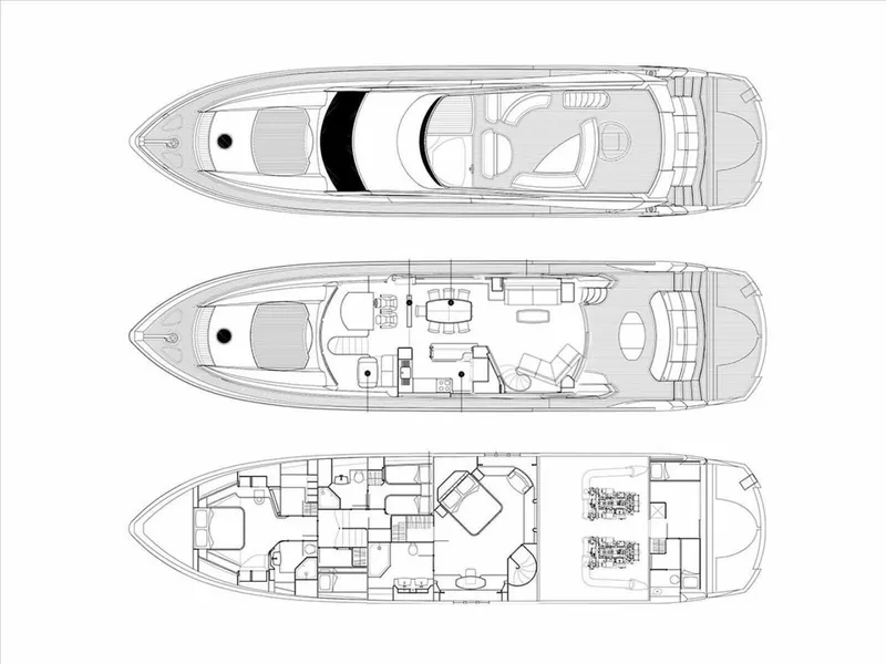 Slide: The Image of 2005 Sunseeker 82 Yacht - Image 70 - 70