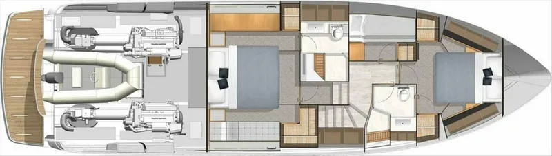 Slide: The Image of 2023 Riviera 5400 Sport Yacht - Image 69 - 69