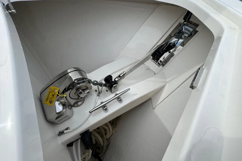Slide: The Image of Anchor system of 2023 Tiara Yachts 43 LS, featuring a modern design. - 94