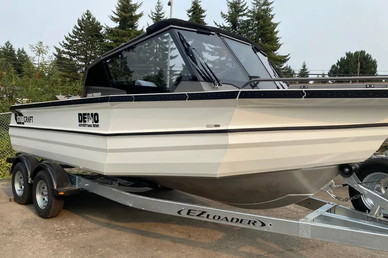 The Image of 2026 Stabicraft 2050 Trekker boat on trailer, ready for adventure. - 0