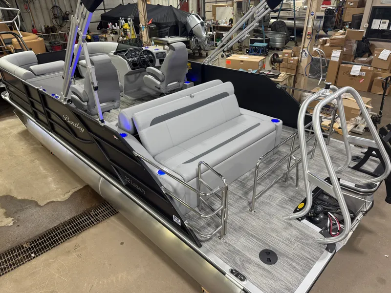 Slide: The Image of Bentley Pontoons Legacy 220 Swingback & Honda 4-Stroke EFI 2026 - 46