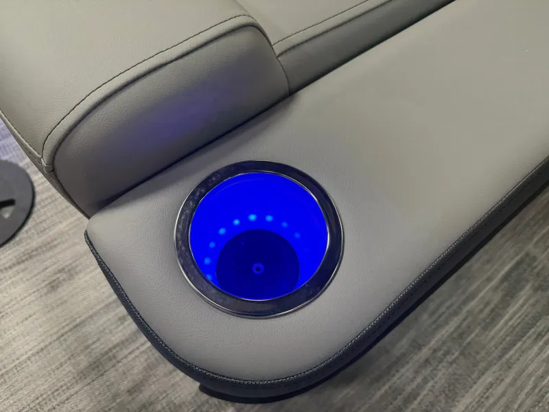 Slide: The Image of Bentley Pontoons Elite 223 Swingback Tritoon 2026 - 26