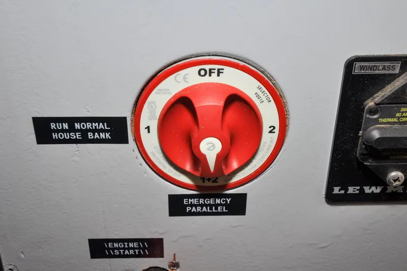 Slide: The Image of Holland 32 - Dorsey Dee - Cabin - Battery Switch - 70