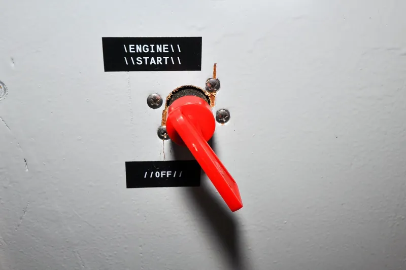 Slide: The Image of Holland 32 - Dorsey Dee - Cabin - Battery Switch - 71