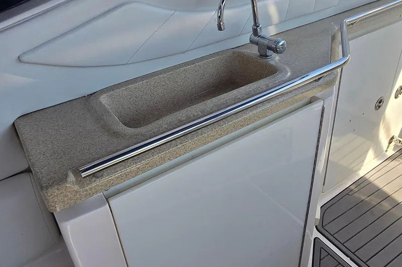 Slide: The Image of Built-in fridge on 2004 Regal Commodore 3260 boat. - 10