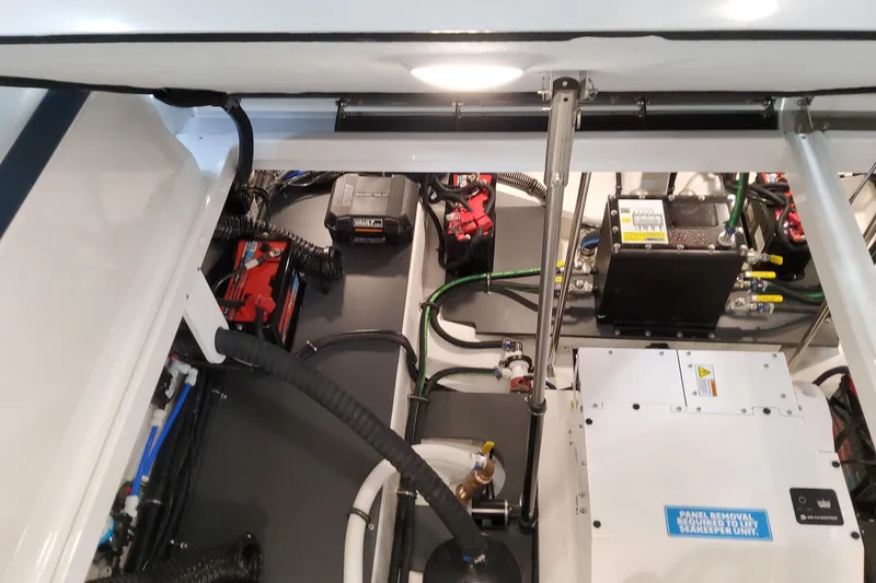 Slide: The Image of Engine compartment of 2026 Formula 380 Super Sport Crossover OB, showcasing advanced mechanical components. - 138