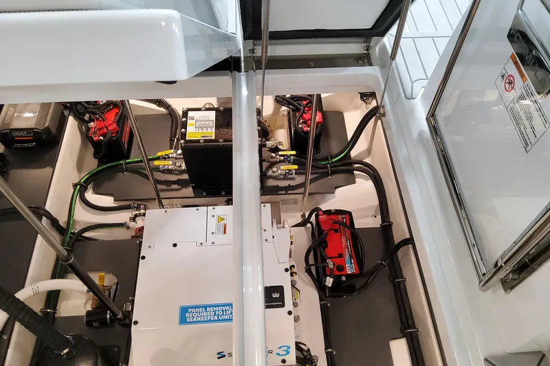 Slide: The Image of Engine compartment of 2026 Formula 380 Super Sport Crossover OB, showcasing advanced mechanical systems. - 140