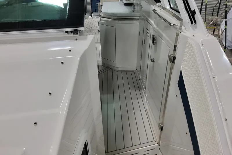 Slide: The Image of 2026 Formula 380 Super Sport Crossover OB interior with sleek design and modern amenities. - 67