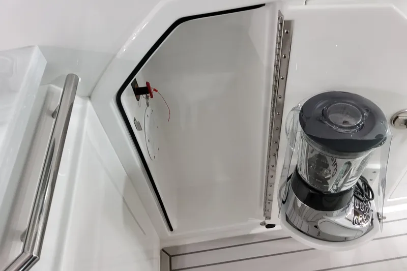 Slide: The Image of Interior of 2026 Formula 380 Super Sport Crossover OB with built-in blender. - 74