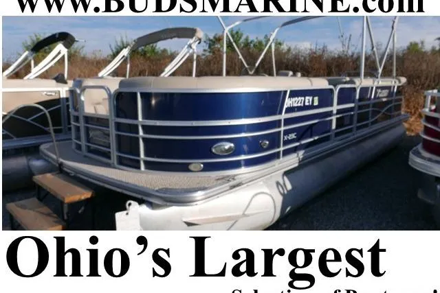 The Image of Pontoon boat Xcusrion x2312, 2012 model, at Bud's Marine, Ohio's largest selection. - 0