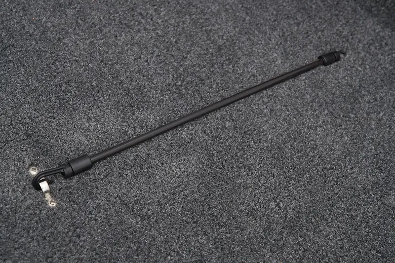 Slide: The Image of Manufacturer Provided Image: Black rod on carpeted surface, Tracker Pro Team 175, 2025 model. - 36