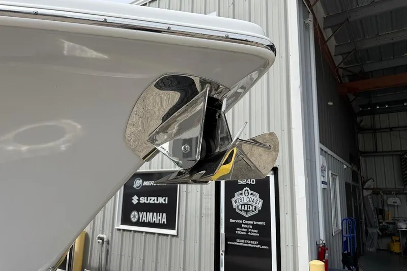 Slide: The Image of 2026 Sea Pro 322 Offshore boat anchor detail at West Coast Marine. - 3