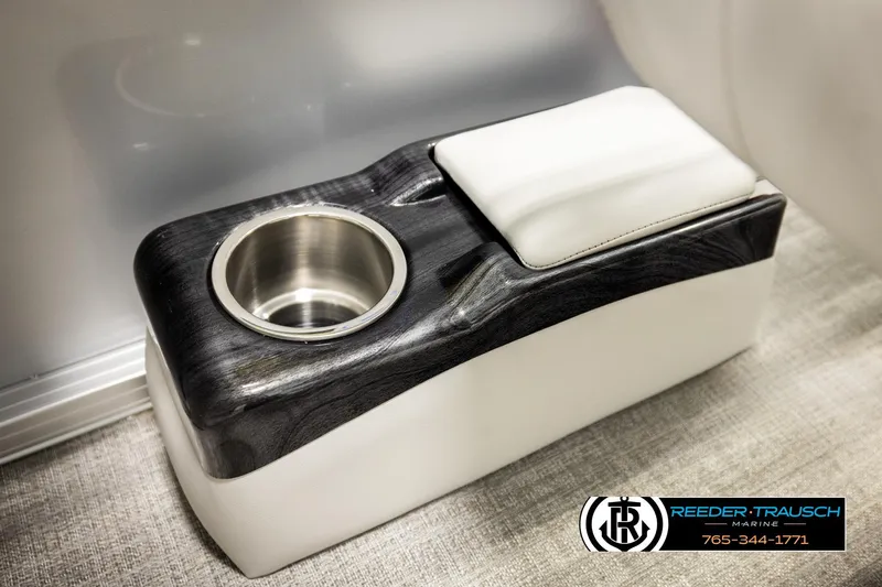 Slide: The Image of Luxury cup holder in 2026 Avalon VLS QL boat, featuring sleek design and premium materials. - 39