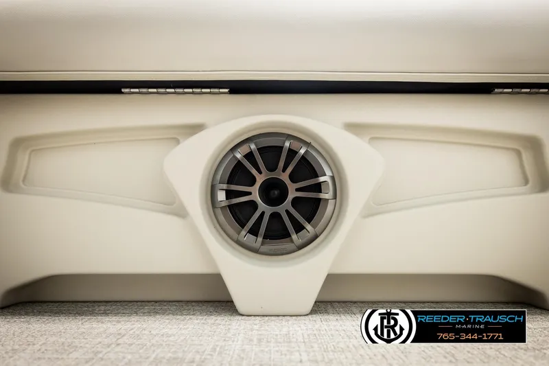 Slide: The Image of Speaker system in 2026 Avalon VLS QL boat interior, featuring sleek design and premium materials. - 41