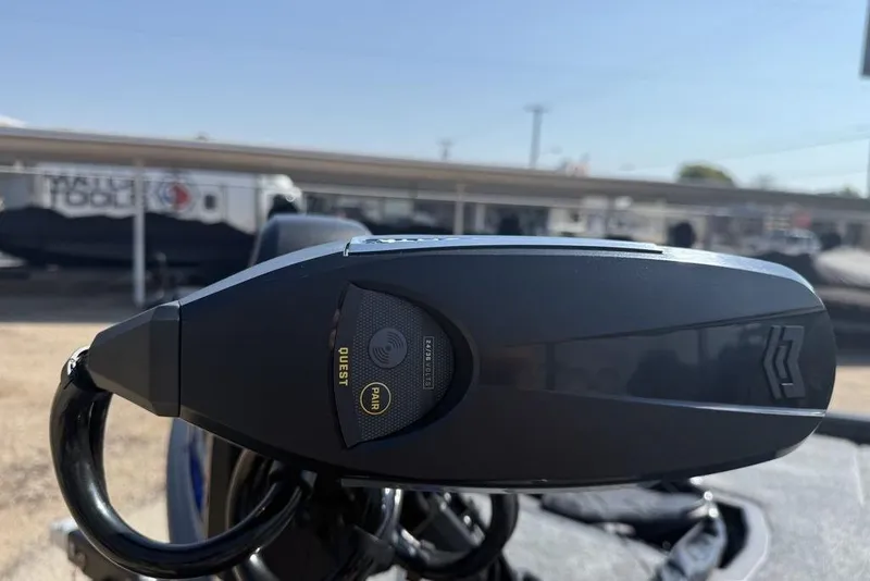 Slide: The Image of Close-up of Phoenix 920 Elite X 2026 boat control panel outdoors. - 8