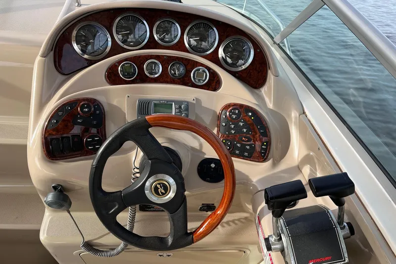 Slide: The Image of Kohler power system in 2003 Sea Ray 280 Sundancer boat engine compartment. - 21