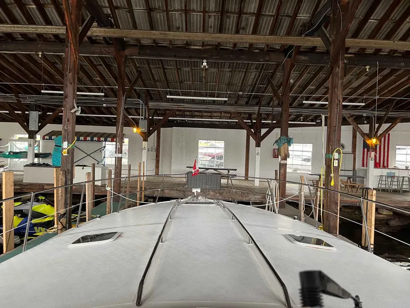 Slide: The Image of Sea Ray 400 Express Cruiser 1996 - 7