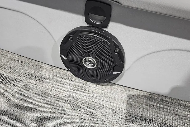 Slide: The Image of Speaker detail in 2026 Bentley Pontoons Bolt, showcasing modern audio design. - 20