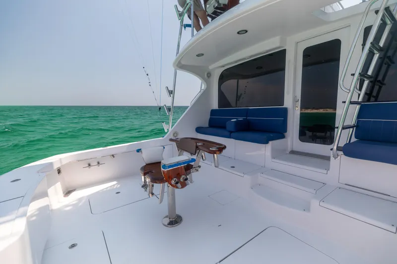 Slide: The Image of 2008 Hatteras 60 Convertible Cockpit - 3