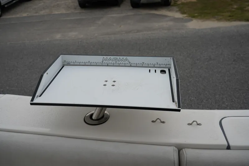 Slide: The Image of Cutting board on 2020 Sea Fox 328 Commander boat, featuring measurement markings. - 43