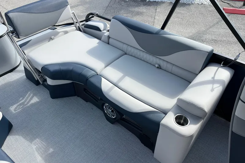 Slide: The Image of Luxurious seating on 2026 Avalon 2385 LSZ Quad Lounger, featuring sleek design and comfort. - 19