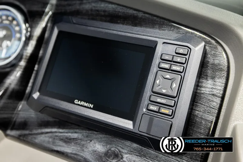 Slide: The Image of Garmin display on 2026 Avalon LSZ QLS dashboard, featuring control buttons and sleek design. - 31