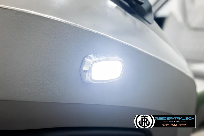 Slide: The Image of Close-up of 2026 Avalon LSZ QLS boat light, showcasing sleek design and bright illumination. - 37