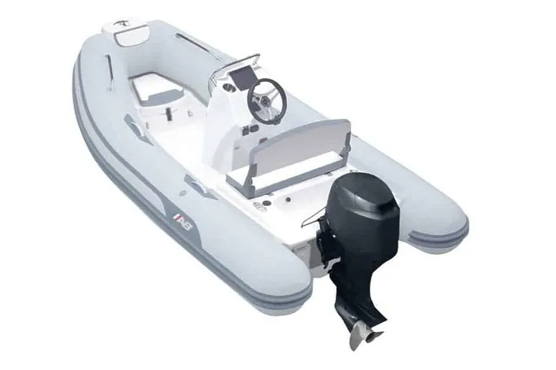 Slide: The Image of 2024 AB Inflatables Oceanus 13 VST with Yamaha 40HP, sleek design, versatile inflatable boat. - 7