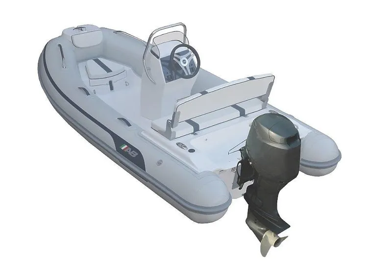 The Image of 2024 AB Inflatables Oceanus 12 VST boat with Yamaha 40HP engine, sleek design. - 0