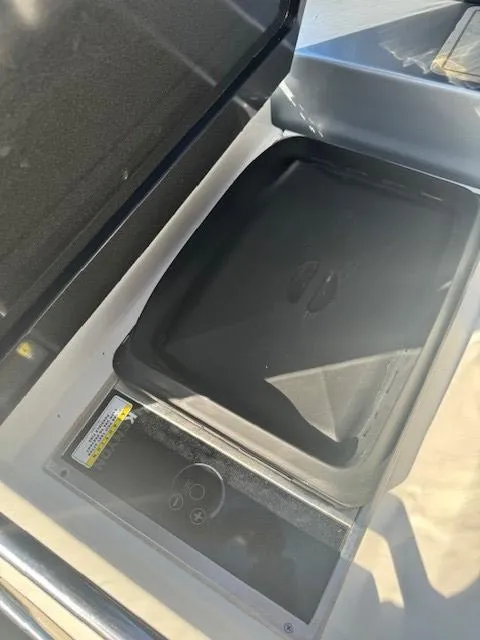 Slide: The Image of 2020 Formula 380 Super Sport Crossover I/O storage compartment detail. - 23