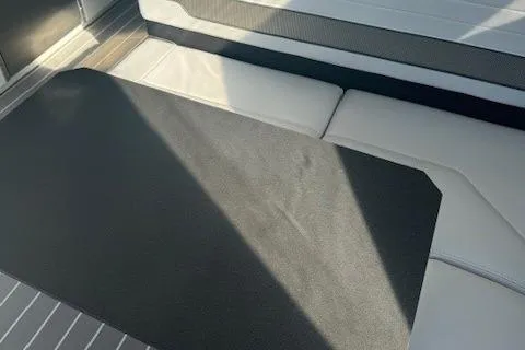 Slide: The Image of Interior seating of 2020 Formula 380 Super Sport Crossover I/O boat. - 25