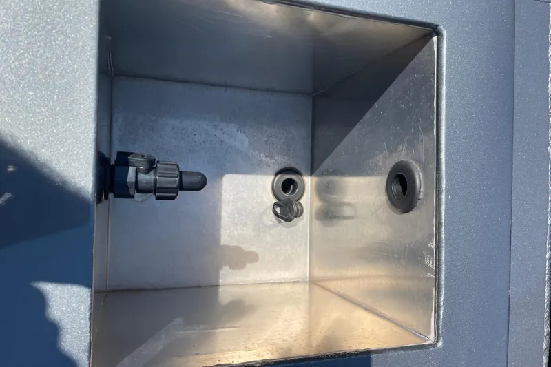 Slide: The Image of Metallic compartment with connectors inside Excel Buoy 10, 2025 model. - 11