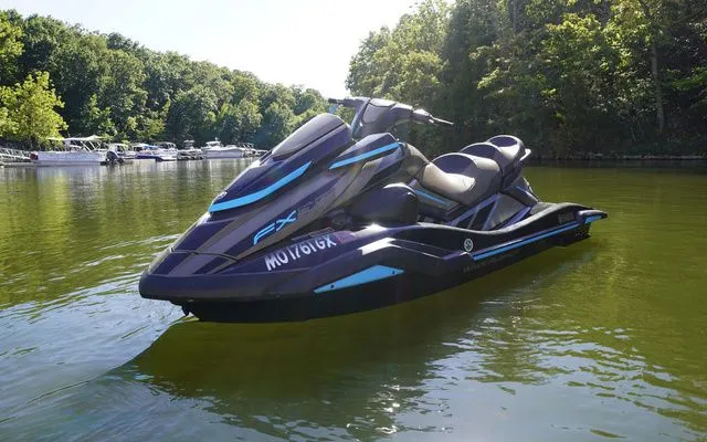 Slide: The Image of Yamaha FX CRUISER SVHO W/AUDIO-BLACK/TITAN GRAY 2022 - 2