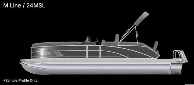 Slide: The Image of Bennington M Sport Lounge 23MSL Tritoon 2026 - 1