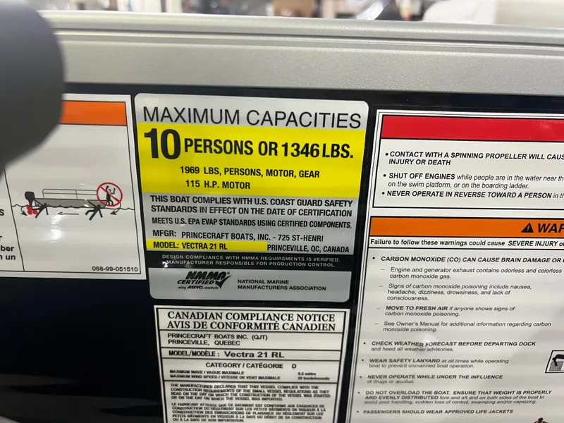 Slide: The Image of Princecraft Vectra 21 RL 2026 - 12