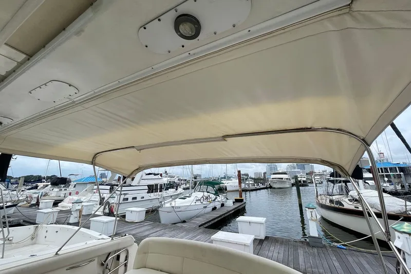 Slide: The Image of AFT COCKPIT SEATING BIMINI TOP - 31