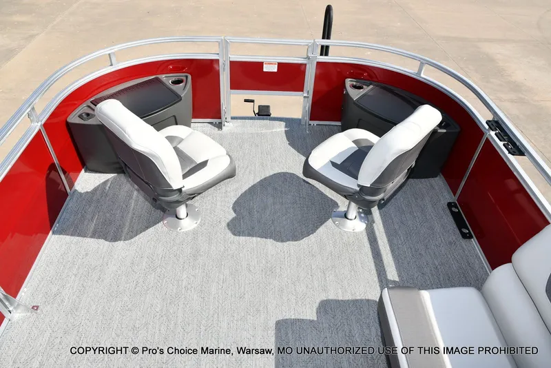 Slide: The Image of Sun Tracker FISHIN' BARGE 22 DLX w/150HP Mercury 4 Stroke 2026 - 75