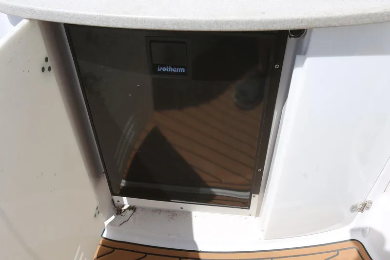 Slide: The Image of Isotherm fridge on 2005 Four Winns 348 Vista boat deck. - 59