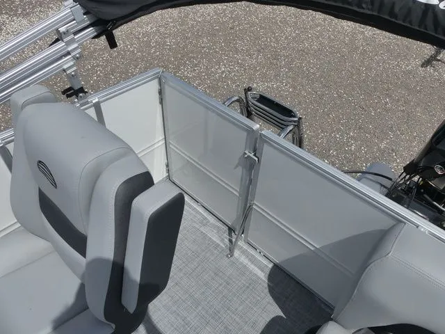 Slide: The Image of Sun Tracker Party Barge 16 DLX 2026 - 16