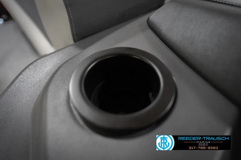 Slide: The Image of Cup holder in 2026 Bennington 22 SSR boat interior, featuring sleek design and comfort. - 39