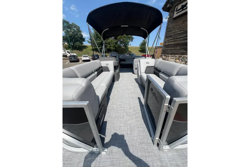 Slide: The Image of Sun Tracker Party Barge 20 DLX 2026 - 2