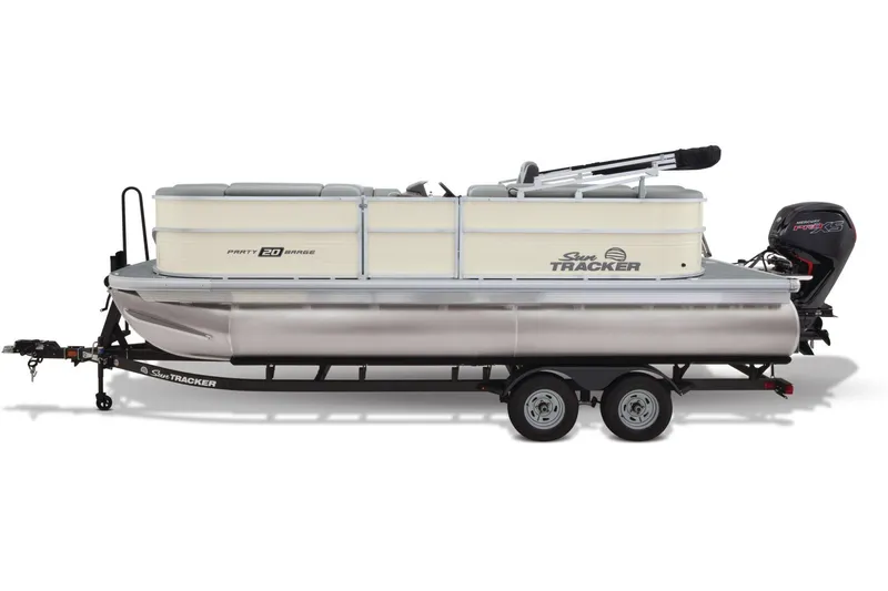 Slide: The Image of Sun Tracker Party Barge 20 DLX 2026 - 11