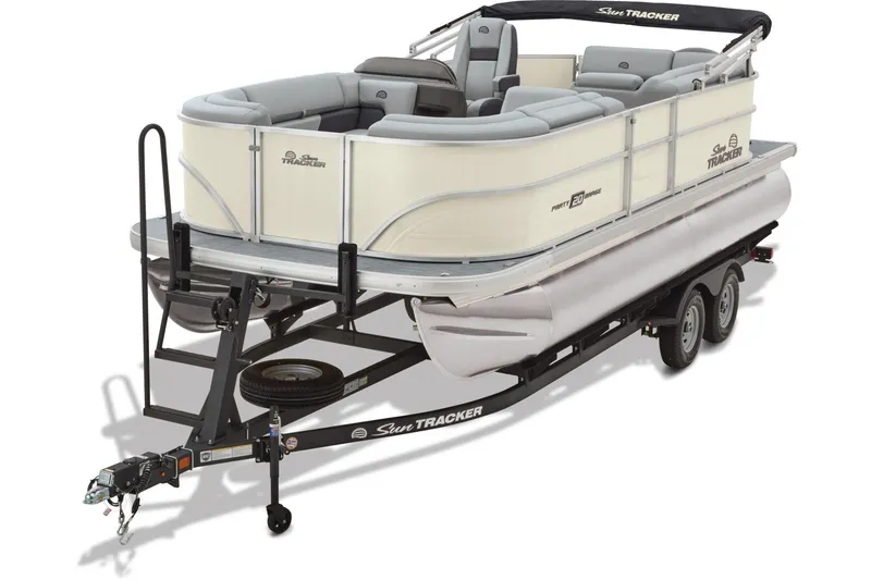 Slide: The Image of Sun Tracker Party Barge 20 DLX 2026 - 29