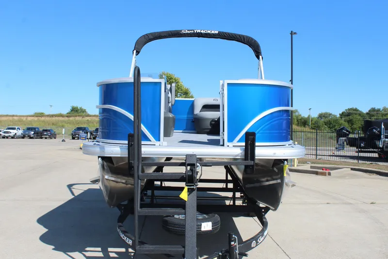 Slide: The Image of Sun Tracker Party Barge 16 DLX 2026 - 2