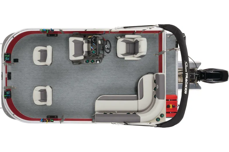 Slide: The Image of 2026 Sun Tracker Bass Buggy 16 XL Select with Mercury 50 outboard motor. - 12