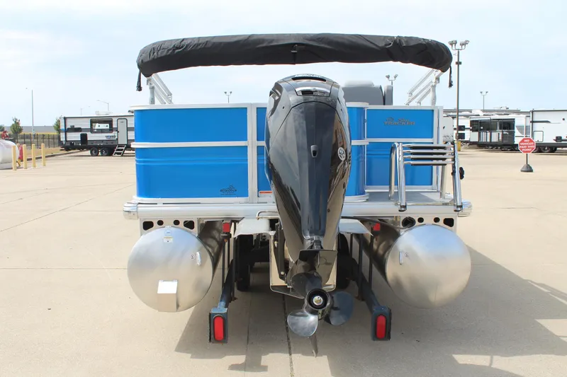 Slide: The Image of Sun Tracker Party Barge 18 DLX 2026 - 5