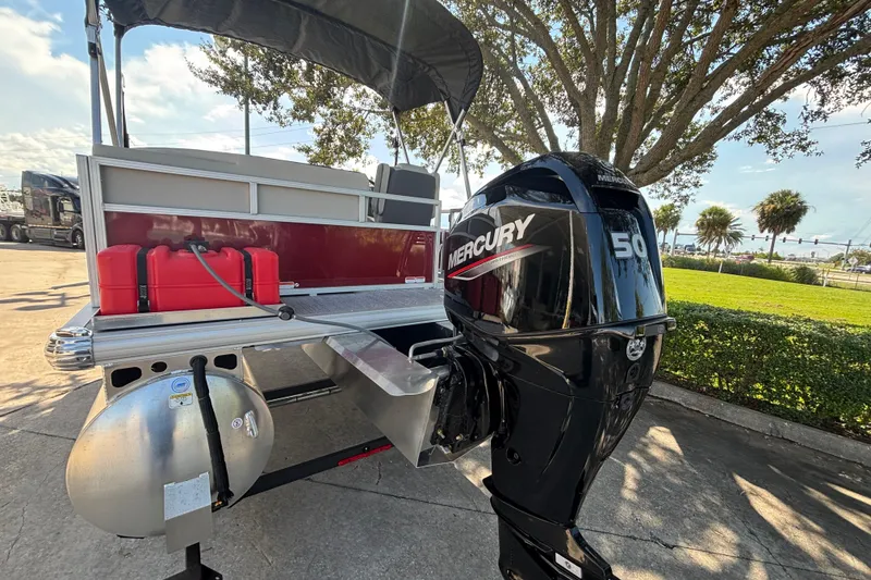 Slide: The Image of 2026 Sun Tracker Bass Buggy 16 XL Select with Mercury 50 outboard motor. - 77