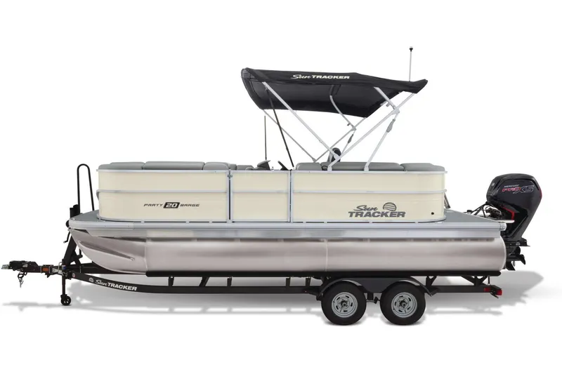 Slide: The Image of Sun Tracker Party Barge 20 DLX 2026 - 11